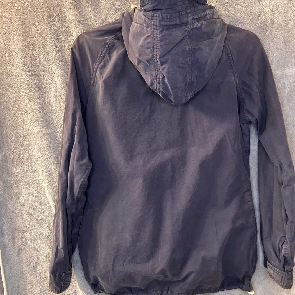 Penfield Womens XS Full Zip Utility Strength Lightweight Navy Blue Hooded Jacket - Picture 6 of 16